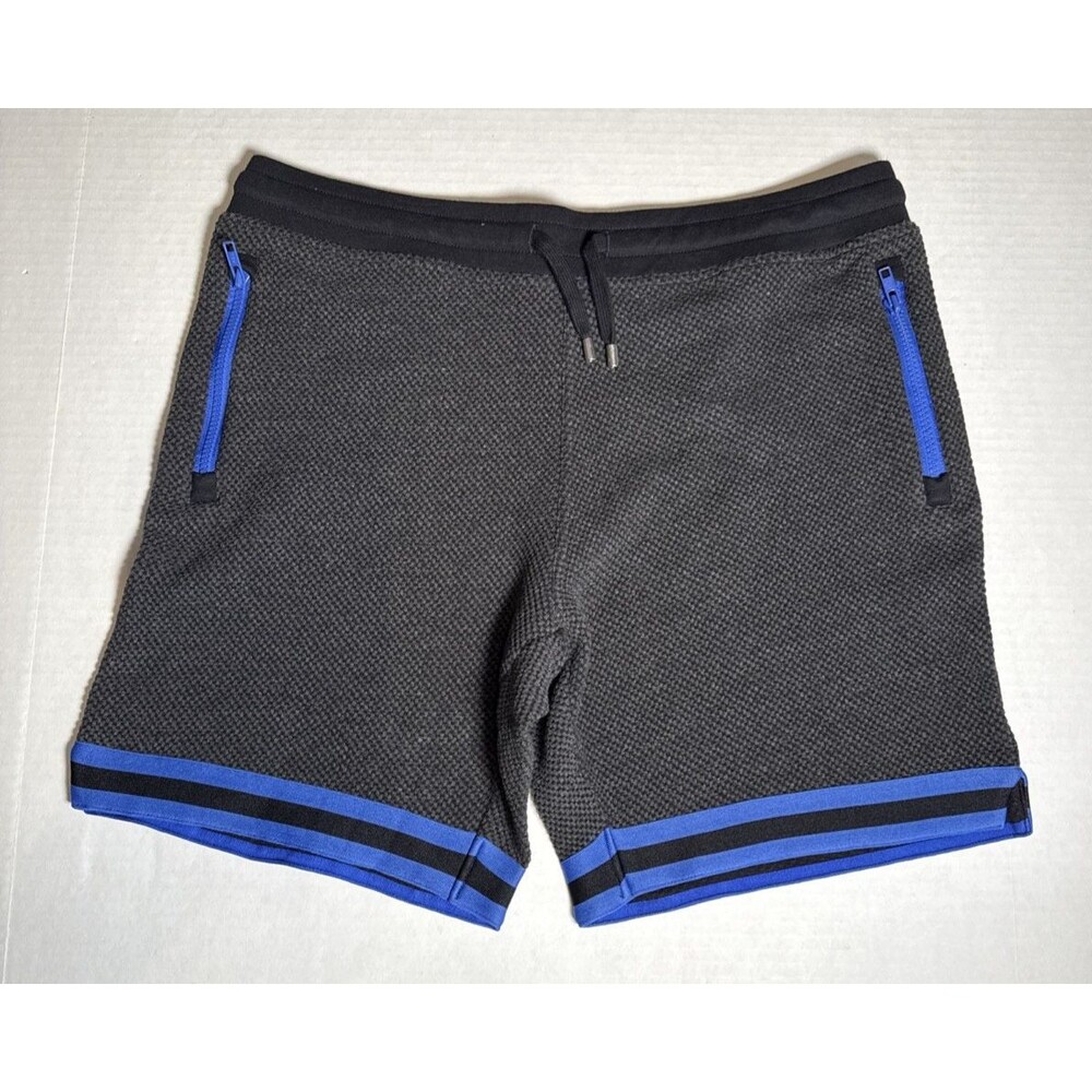 Chubbies Shorts Cozy Knit Lounge Wear Mens Large Gray Blue Soft 7 Inch EUC
